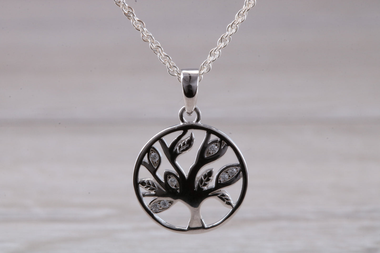 Tree of Life Necklace in Sterling Silver