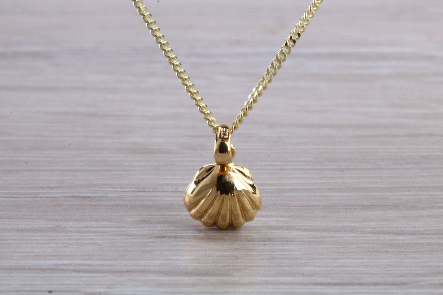 Sterling Silver Shell Necklace