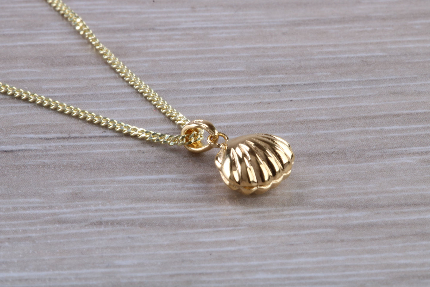 Sterling Silver Shell Necklace