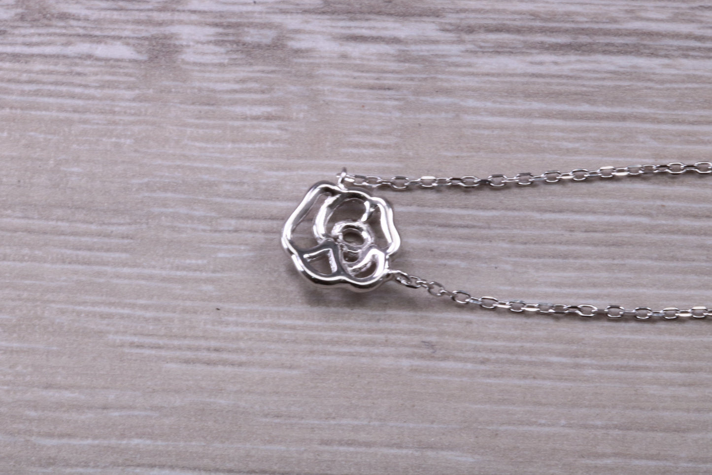 Sterling Silver C Z set Dressy Necklace