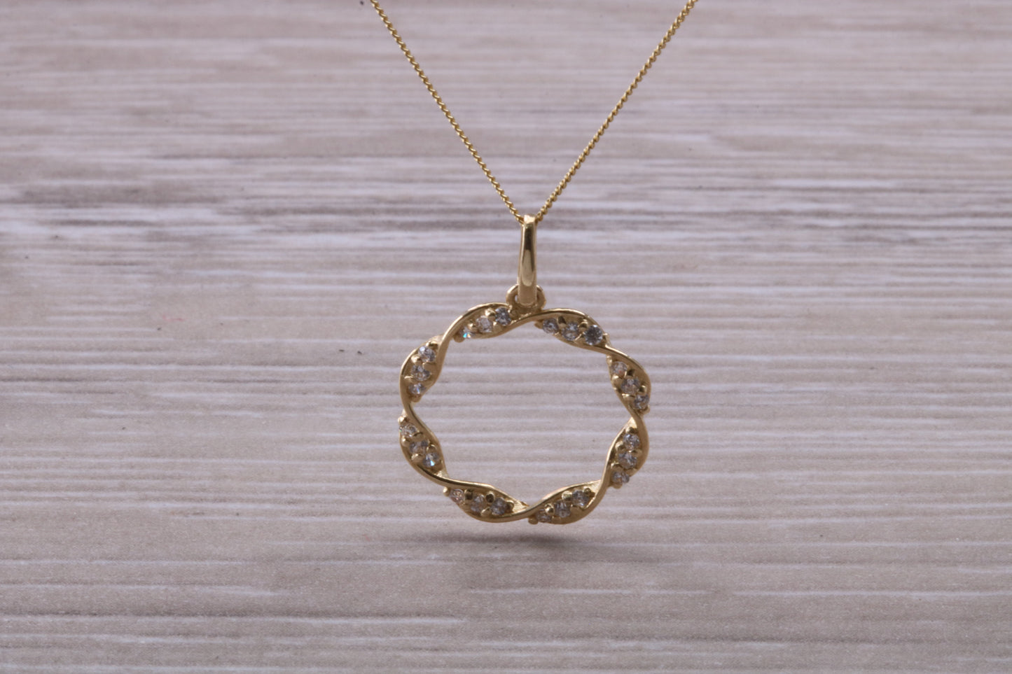 9ct Gold Circle of Life Necklace