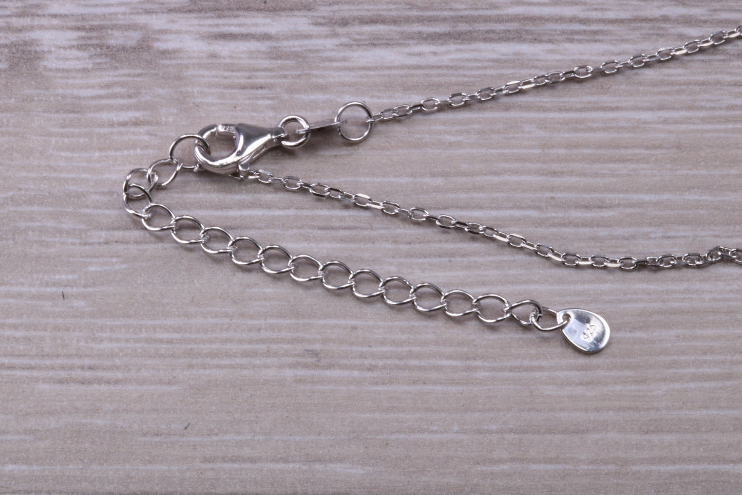 Sterling Silver C Z set Dressy Necklace