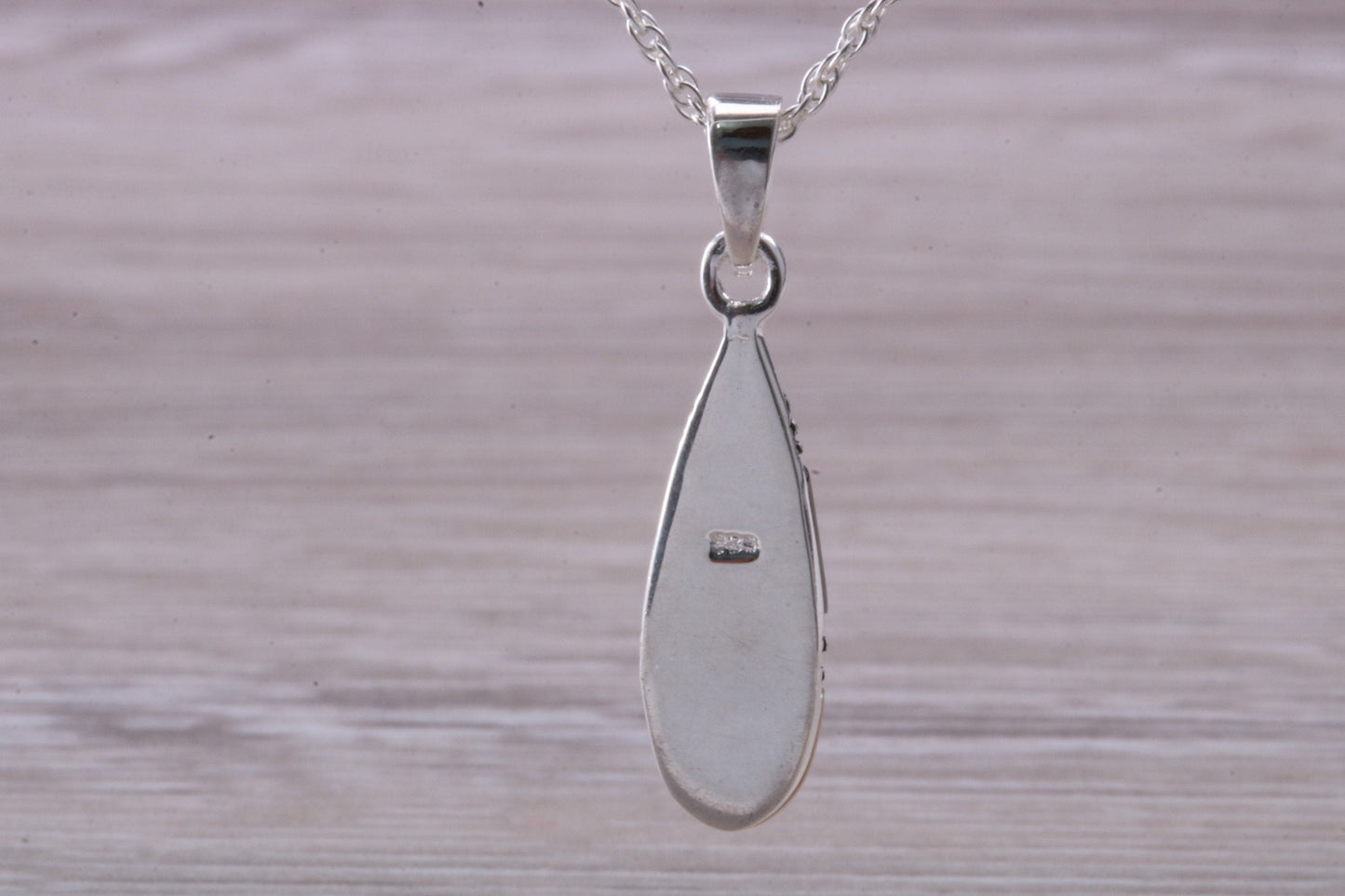 Black Onyx, Mother of Pearl and Marcasite Necklace