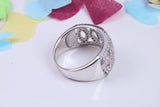 Very Dressy Cubic Zirconia set Ring