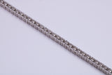 Cubic Zirconia set Bracelet, made from solid Sterling Silver