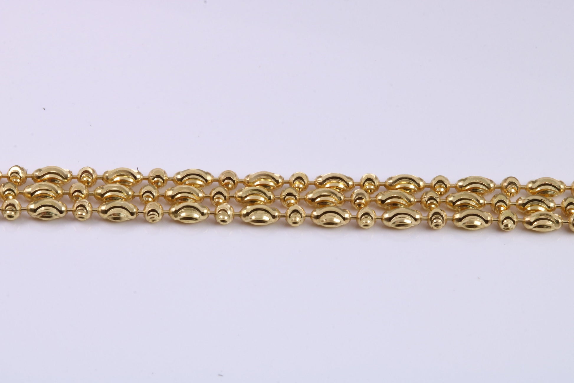 Multi Strand Bracelet, made from solid Sterling Silver and Further 18ct Yellow Gold Plated