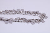 Multi Tassle Bracelet, made from solid Sterling Silver, Length Adjustable