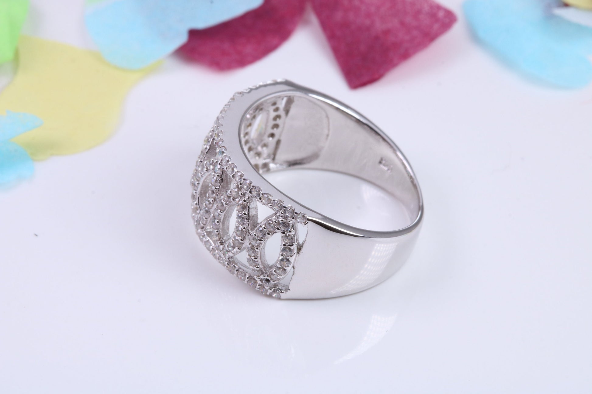 Very Dressy Cubic Zirconia set Ring