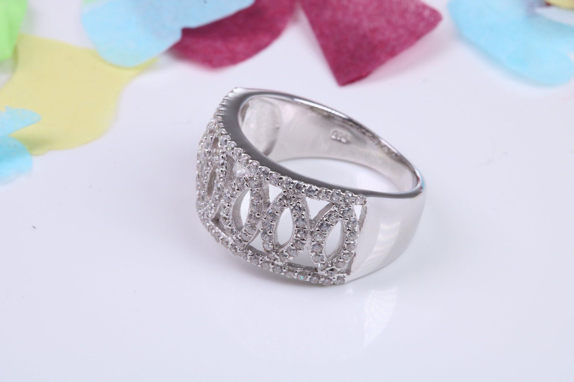 Very Dressy Cubic Zirconia set Ring