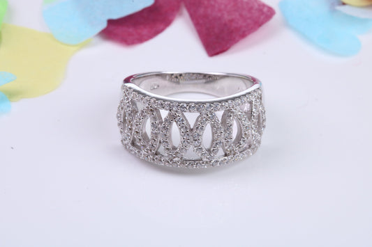 Very Dressy Cubic Zirconia set Ring