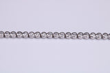 Cubic Zirconia set Tennis Bracelet, made from solid Sterling Silver