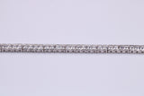 Cubic Zirconia set Tennis Bracelet, made from solid Sterling Silver