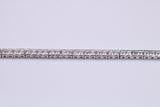 Cubic Zirconia set Tennis Bracelet, made from solid Sterling Silver
