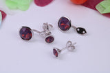 Opal set Earrings, 2 in 1 Earrings, May be Worn as Droppers or Studs, Made from 925 Grade Sterling Silver