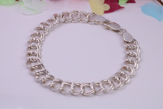 Multi Link Bracelet, made from solid Sterling Silver, 7.50 Inches Long