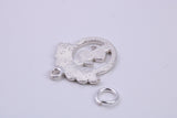 Jackpot Charm, Traditional Charm, Made from Solid 925 Grade Sterling Silver, Complete with Attachment Link