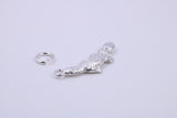 Platypus Charm, Traditional Charm, Made from Solid 925 Grade Sterling Silver, Complete with Attachment Link