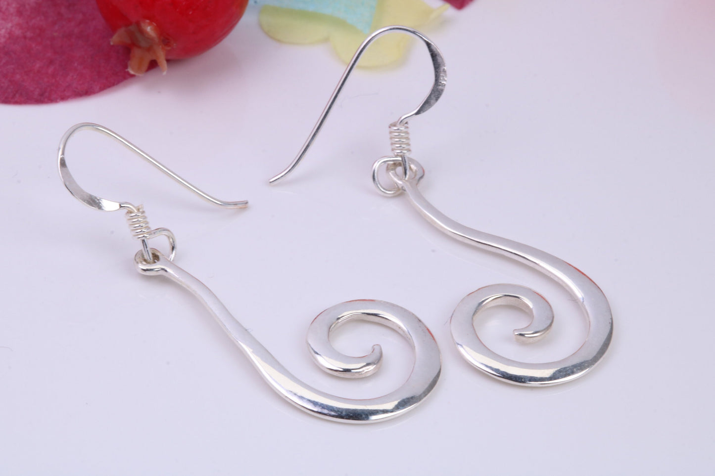 Long Dropper Earrings, Made from solid Sterling Silver