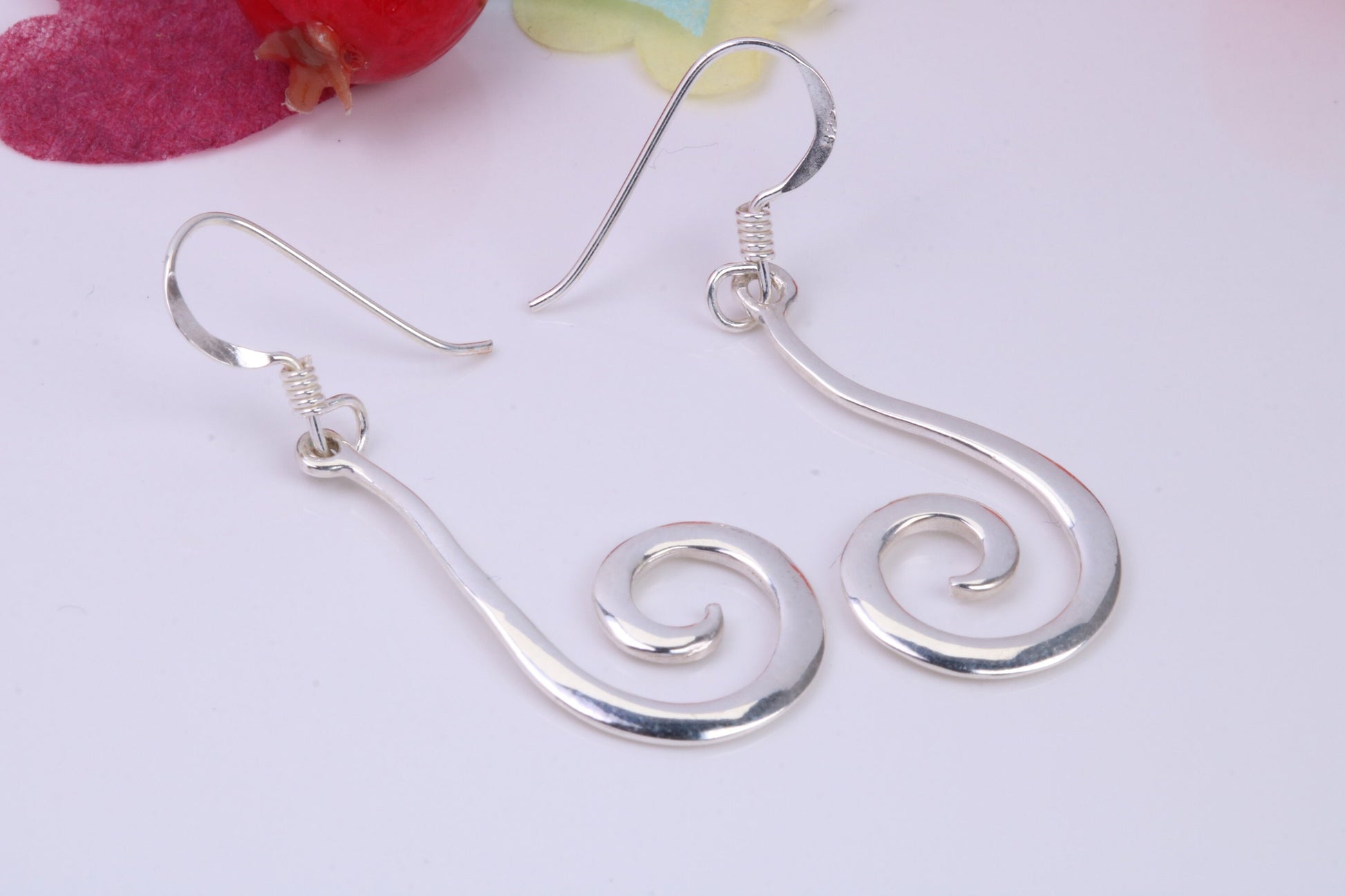 Long Dropper Earrings, Made from solid Sterling Silver