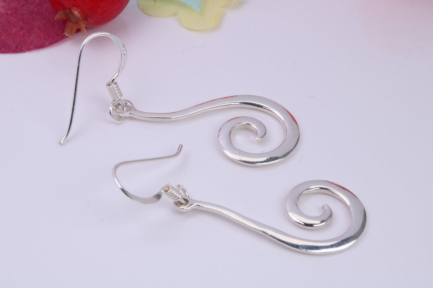 Long Dropper Earrings, Made from solid Sterling Silver