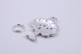 Tree of Life Charm, Traditional Charm, Made from Solid 925 Grade Sterling Silver, Complete with Attachment Link