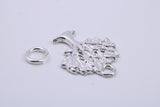 Tree of Life Charm, Traditional Charm, Made from Solid 925 Grade Sterling Silver, Complete with Attachment Link