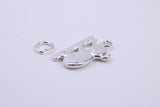 Koala Bear Charm, Traditional Charm, Made from Solid 925 Grade Sterling Silver, Complete with Attachment Link