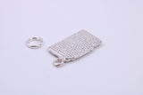 Slot Machine Charm, Traditional Charm, Made from Solid 925 Grade Sterling Silver, Complete with Attachment Link