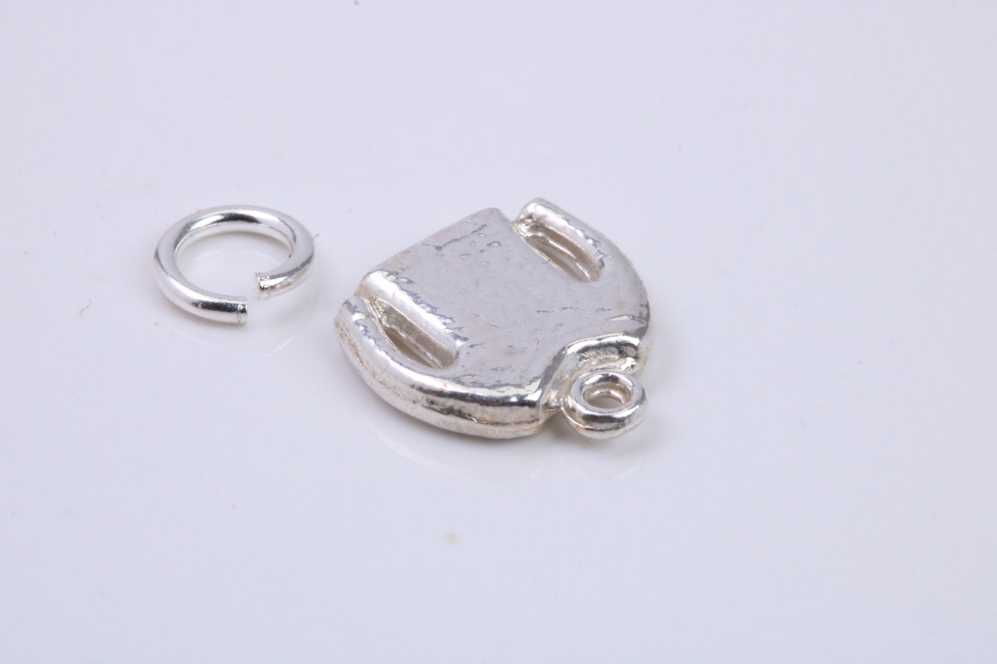 Jumper Charm, Traditional Charm, Made from Solid 925 Grade Sterling Silver, Complete with Attachment Link