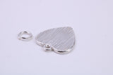 Foot Prints Charm, Traditional Charm, Made from Solid 925 Grade Sterling Silver, Complete with Attachment Link
