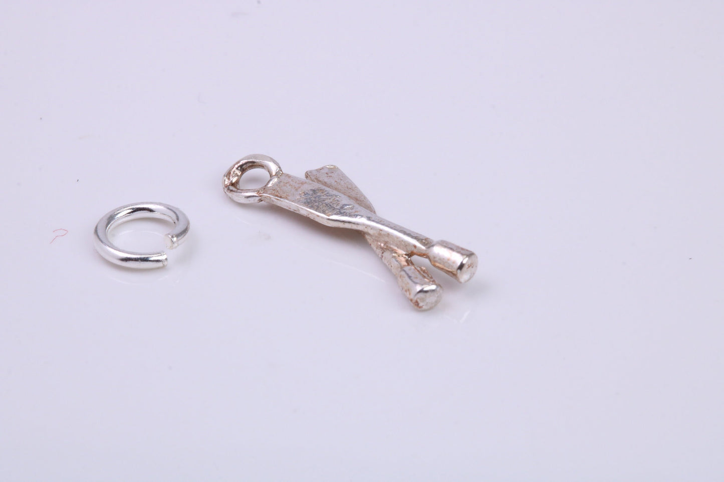 Spatula Charm, Traditional Charm, Made from Solid 925 Grade Sterling Silver, Complete with Attachment Link