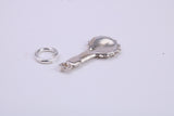 Banjo Charm, Traditional Charm, Made from Solid 925 Grade Sterling Silver, Complete with Attachment Link
