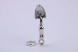 Garden Trowel Charm, Traditional Charm, Made from Solid 925 Grade Sterling Silver, Complete with Attachment Link