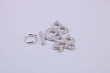 It's A Boy Charm, Traditional Charm, Made from Solid 925 Grade Sterling Silver, Complete with Attachment Link
