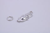 Antique Microphone Charm, Traditional Charm, Made from Solid 925 Grade Sterling Silver, Complete with Attachment Link