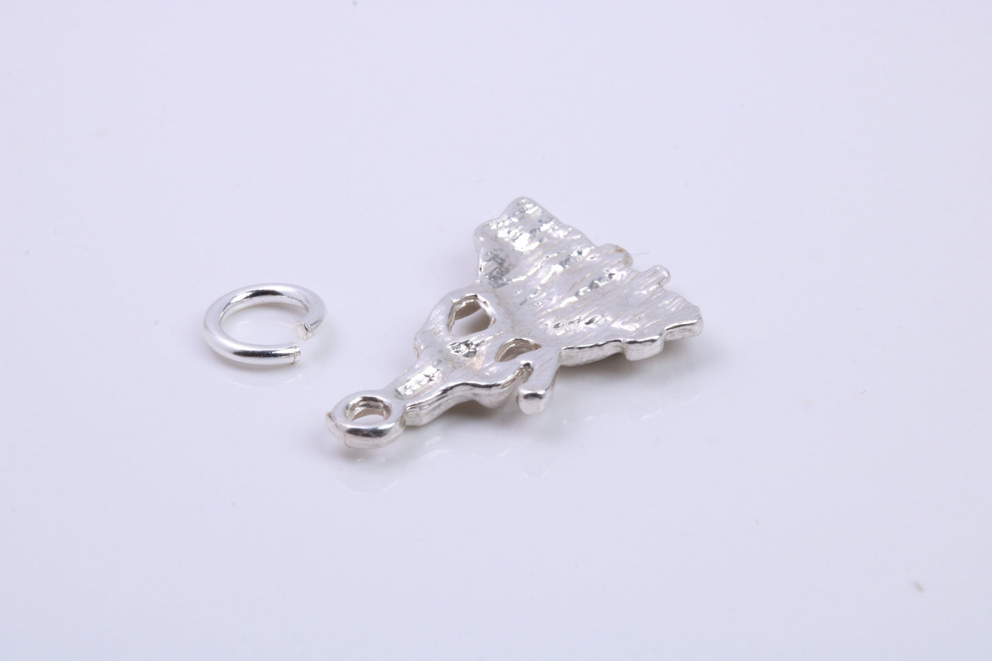 Princess Charm, Traditional Charm, Made from Solid 925 Grade Sterling Silver, Complete with Attachment Link