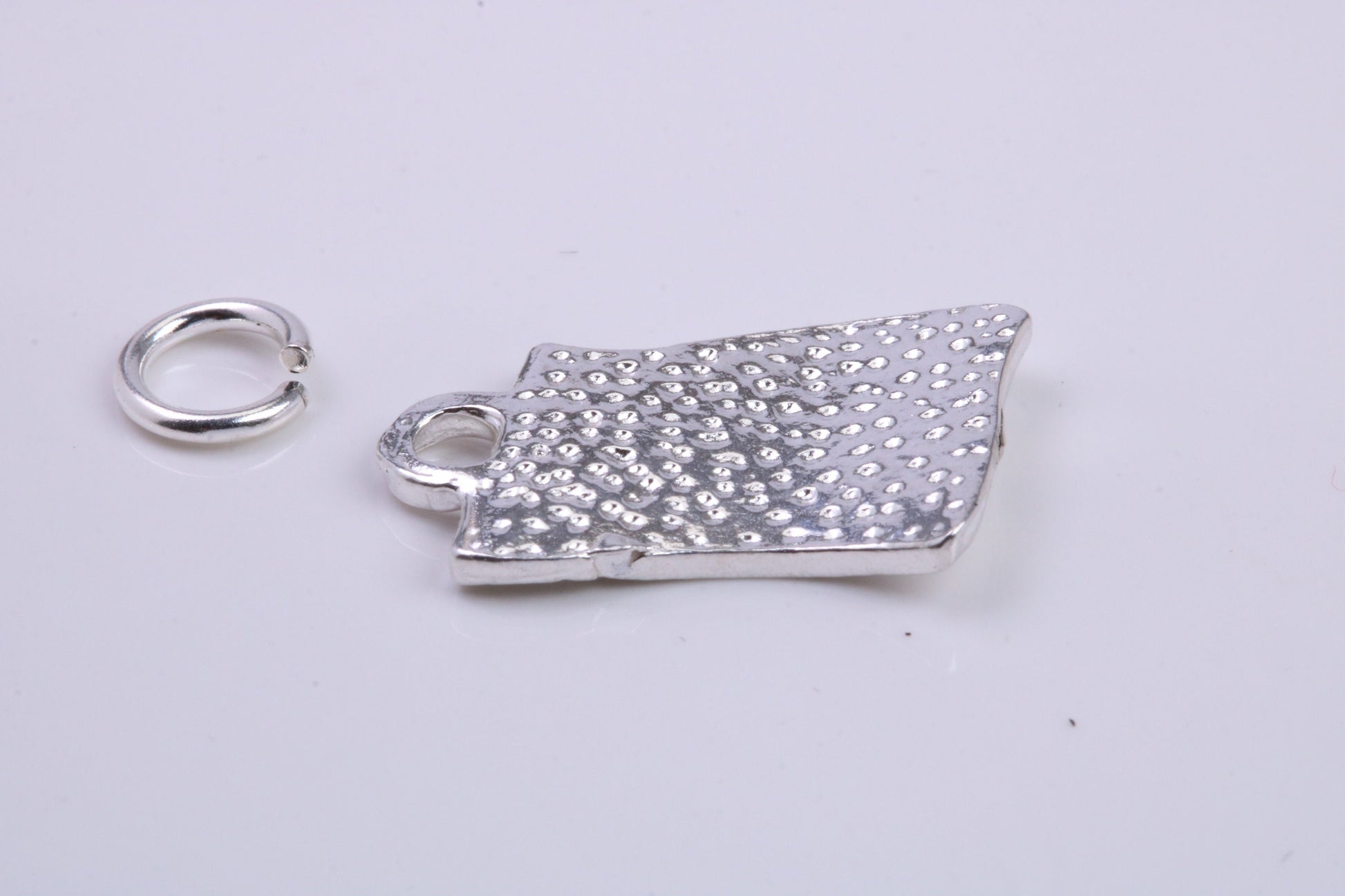 Winning Lottery Ticket Charm, Traditional Charm, Made from Solid 925 Grade Sterling Silver, Complete with Attachment Link