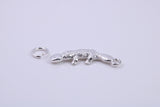 Platypus Charm, Traditional Charm, Made from Solid 925 Grade Sterling Silver, Complete with Attachment Link