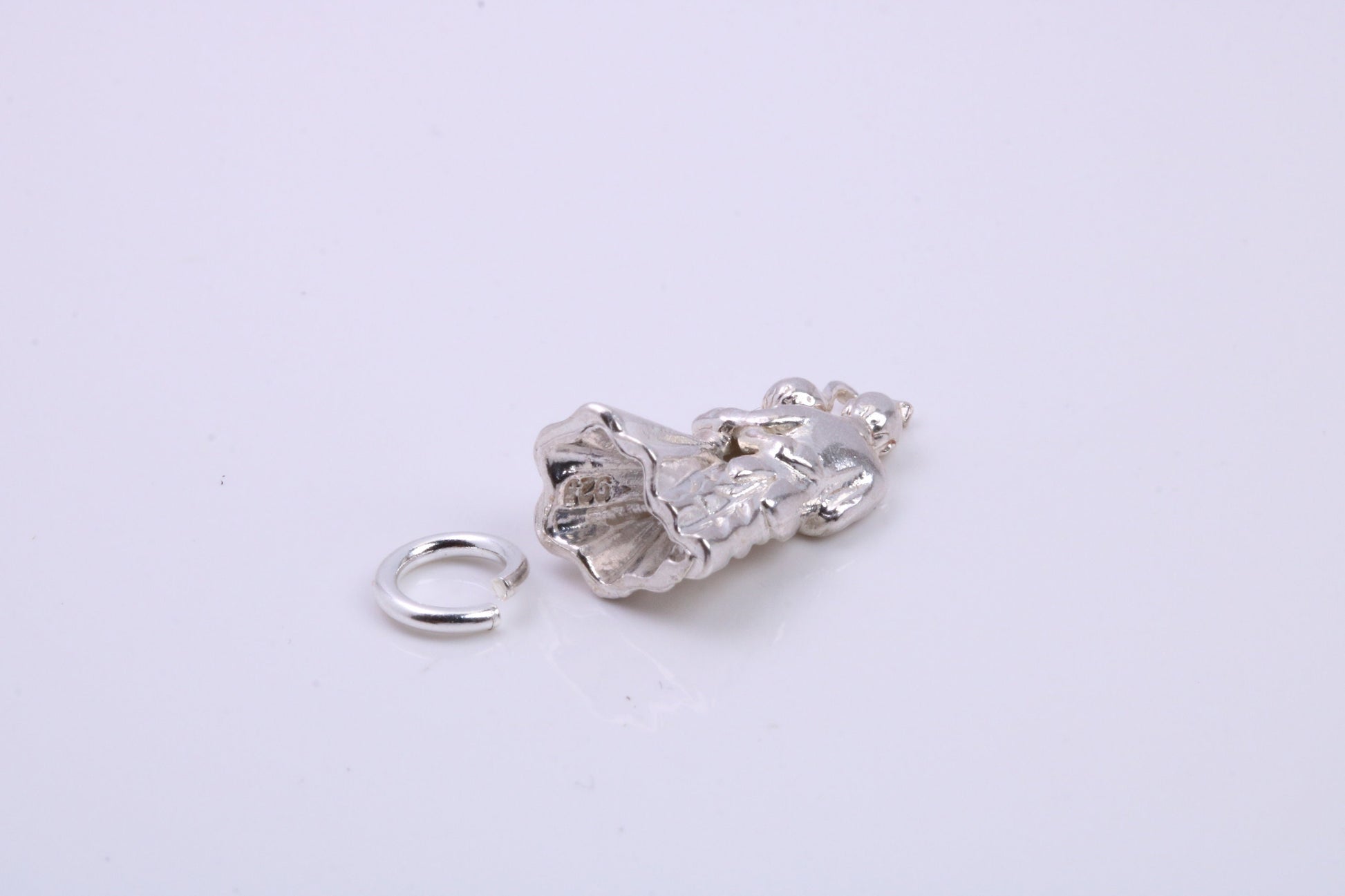 Couple at the Alter Charm, Traditional Charm, Made from Solid 925 Grade Sterling Silver, Complete with Attachment Link