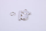 Koala Bear Charm, Traditional Charm, Made from Solid 925 Grade Sterling Silver, Complete with Attachment Link