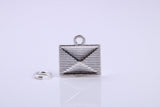 Envelope Charm, Traditional Charm, Made from Solid 925 Grade Sterling Silver, Complete with Attachment Link