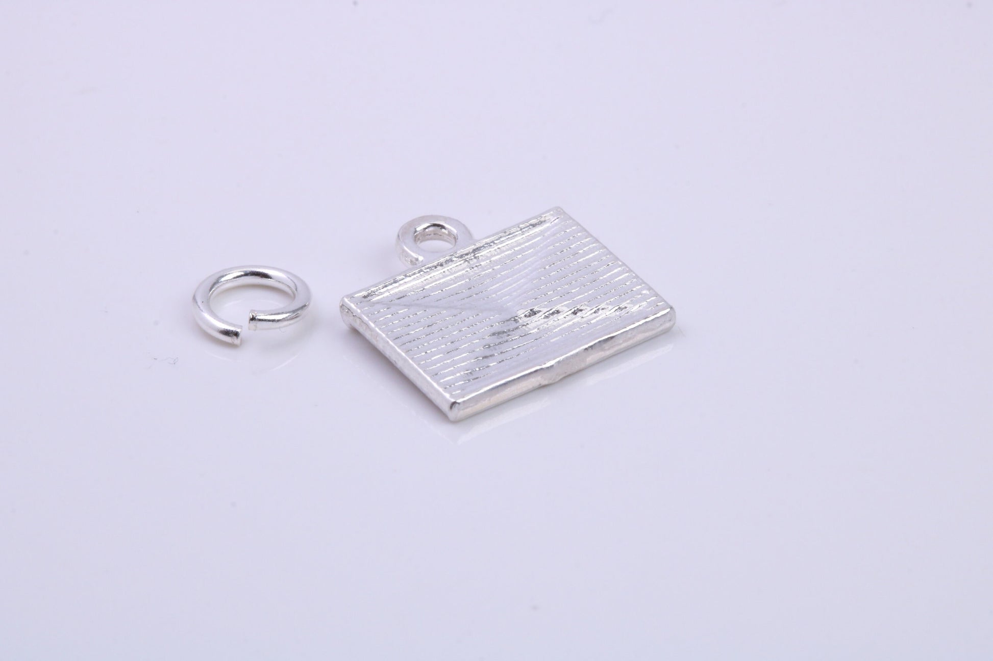 Envelope Charm, Traditional Charm, Made from Solid 925 Grade Sterling Silver, Complete with Attachment Link