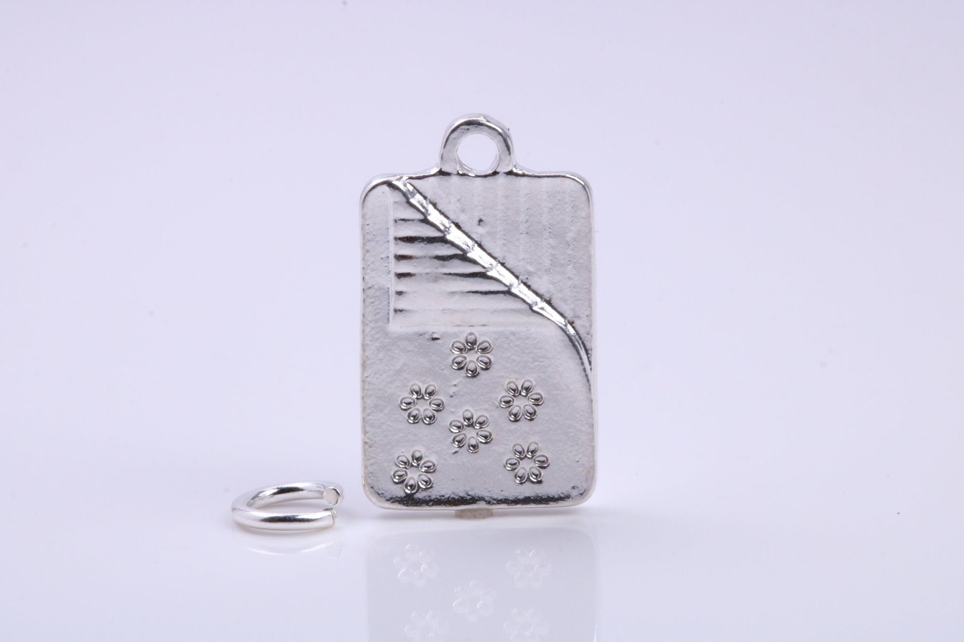 Sleeping Bag Charm, Traditional Charm, Made from Solid 925 Grade Sterling Silver, Complete with Attachment Link