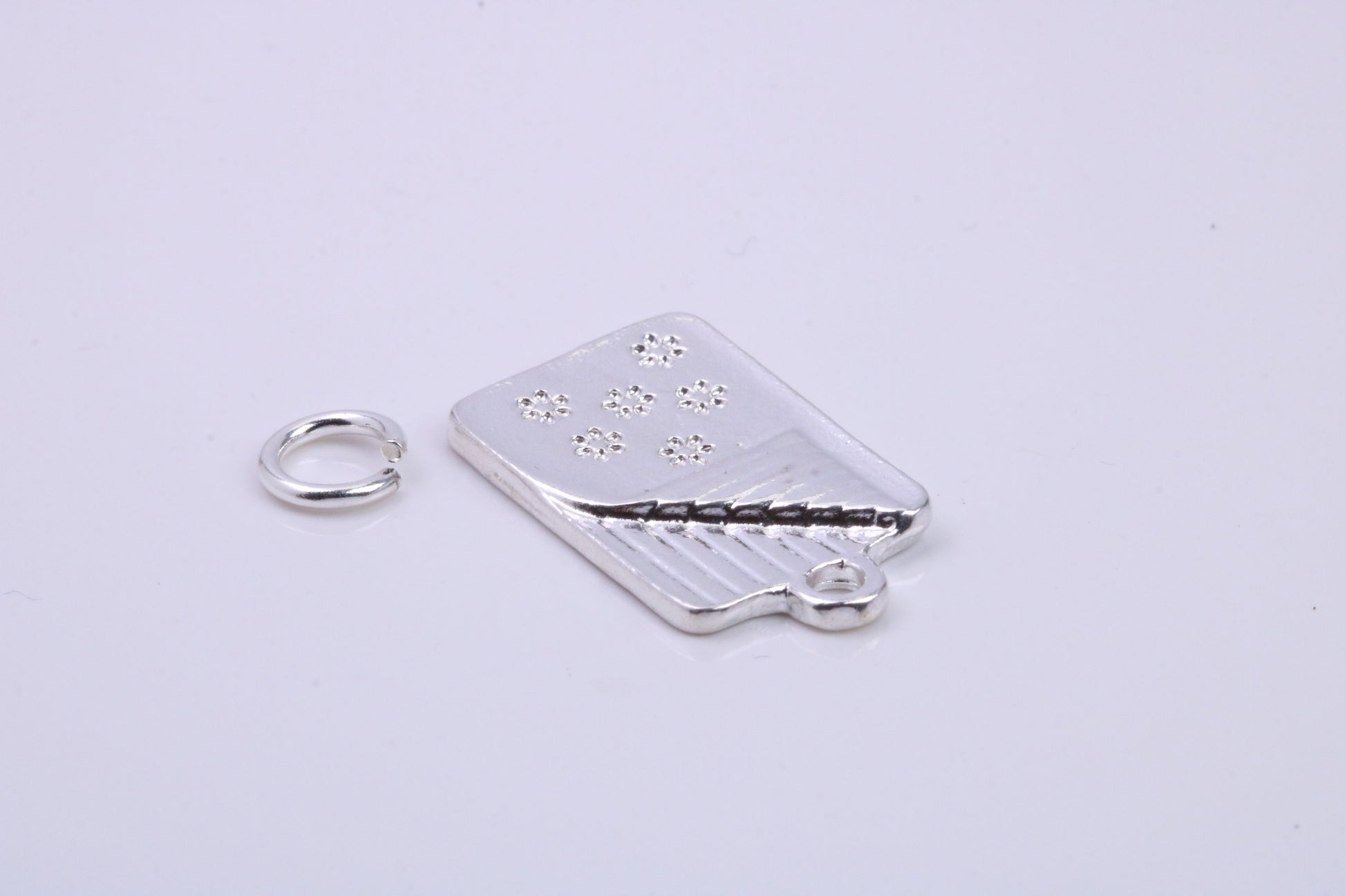 Sleeping Bag Charm, Traditional Charm, Made from Solid 925 Grade Sterling Silver, Complete with Attachment Link