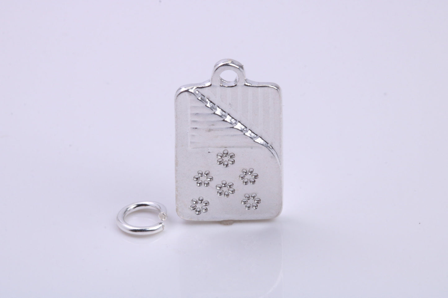 Sleeping Bag Charm, Traditional Charm, Made from Solid 925 Grade Sterling Silver, Complete with Attachment Link