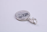 Peace, Joy and Wish Charm, Traditional Charm, Made from Solid 925 Grade Sterling Silver, Complete with Attachment Link