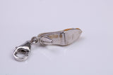 Stiletto Charm, Traditional Charm, Made from Solid 925 Grade Sterling Silver, Complete with Attachment Link