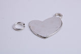 La Bonne Vie Charm, Traditional Charm, Made from Solid 925 Grade Sterling Silver, Complete with Attachment Link