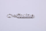 Casino Charm, Traditional Charm, Made from Solid 925 Grade Sterling Silver, Complete with Attachment Link