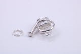 Garden Watering Can Charm, Traditional Charm, Made from Solid 925 Grade Sterling Silver, Complete with Attachment Link
